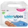 4x WATERWIPES 100% BIO odbúrateľné obrúsky 60ks