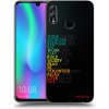 Picasee silikónový čierny obal pre Honor 10 Lite - Motto života