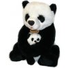 Rappa panda s mláďaťom 27 cm