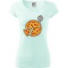 Pizza DJ - Dámske tričko Pure - S ( Frost )