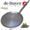 De BUYER Oceľová panvica na palacinky Mineral B Element 30 cm