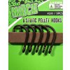 Madcat Pellet Hook A-static veľ.2/0 5ks Brown