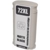 Renovovaná atramentová náplň C9403A, no.72, 130ml listov pre tlačiarne HP (BULK), matte Matt Black