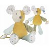 Canpol Babies závesná plyšová hračka so zrkadielkom a hrkálkou Myška