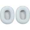 Náhradné náušníky pre slúchadlá Audio Technica ATH-SR5, SR5BT, MSR5 - Sivé, kožené