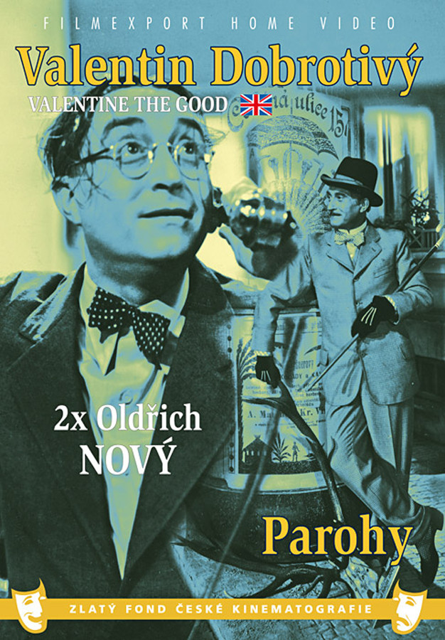 Valentin Dobrotivý/Parohy (2 filmy na 1 disku) - box DVD