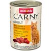 Animonda Carny Adult - Hovädzie, kura a kačacie srdcia 400g