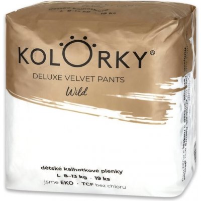 Kolorky Deluxe velvet pants Wild L 8-13 kg 19 ks