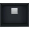 FRANKE Kubus 2 KNG 110-52 Fragranit drez, spodná montáž, 560 x 460 mm, matná čierna, 125.0670.898