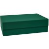Tmavozelený kartónový úložný box s vekom 45x33x15 cm Hako – OYOY Living Design