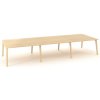 Pracovné stoly Bench ALFA ROOT 420x160cm, dub - 1 kus - 1 KS - pracovný - 160 cm - Interier Říčany - zdvojená - Alfa Root - 74.2 cm - 420 cm - dub INTERIER-RICANY