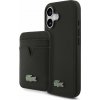 Lacoste Iconic Petit Pique MagSafe Zadní Kryt + Peněženka pro iPhone 17 Black