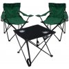 Stolička ANGLER zelená set 2 ks + stôl skladací LE-2432-2-2506