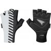 Force LINE bielo-čierne cyklorukavice bez zapínania IBA M (VÝPREDAJ)