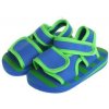 Playshoes detská obuv, plážové sandálky 171784 modro-zel.