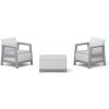 Keter SCANDI LINEA BALCONY Ash grey/Storm grey