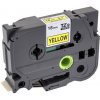 Páska OEM TZE-641 (TZE641) kompatibilní pro Brother, 18mm, žlutá/černá, laminovaná, délka 8m 01030