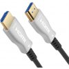 OEM PremiumCord optický fiber High Speed with Ether. 4K@60Hz kabel 15m, M/M, zlacené konektory kphdm2x15