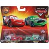 MATTEL AUTÁ Cars RACE & RESCUE BLESK McQUEEN CHICK HICKS 1:55 NOVÉ !!!