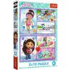 Trefl Trefl Puzzle Gabby's Dollhouse 2 x 70 Zahrajte si s Gabby