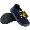 Detské plátené barefoot topánky Protetika GAEL dark navy - veľ. 34