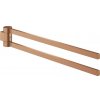 Grohe Selection - Dvojitý držiak na uteráky, otočný, kefovaný Warm Sunset - 41063DL0