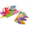 LEAN TOYS Mäkká šuštiaca kniha Dinosaury