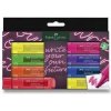 Zvýrazňovač Faber-Castell Textliner 46 Neon sada 8 farieb