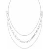 Calvin Klein Súprava dámskych oceľových náhrdelníkov defiant 35000432