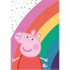 8 tašiek prasiatko Peppa Pig papier 23,4 x 16,2 cm - Amscan