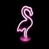 Stolová lampa ACA Lightning Flamingo ružová s výkonom až 2,4 W