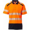 Payper ROAD Reflexná polokošela oranžová/tmavomodrá 2XL