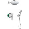 Súprava uhlový konektor s rukoväťou Hansgrohe Fixfit 26888000, horná/hlavová sprcha Hansgrohe Vernis Blend 26277000, 71466000, 01800180, 27809000, 28272000, 26340000