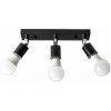 Toolight - Stropné svietidlo 3xE27 APP699-3C, čierna, OSW-05333