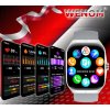 Smart hodinky Wenom vodotesné Amoled NFC strieborné