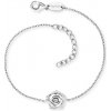 Engelsrufer Pôvabný strieborný náramok s ružou ERB-ROSE-ZI