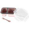 Zopa Desiatový box s príborom malý Old Pink 8595114461271