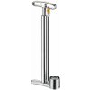 LEZYNE CNC TRAVEL FLOOR DRIVE SILVER/HI GLOSS