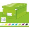 LEITZ Archivačná krabica WOW Click & Store DVD 20,6 x 14,7 x 35,2 cm zelená