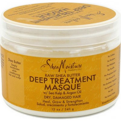 Shea Moisture Raw Shea Butter Maska na vlasy 340 g