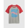 GAP Detské tričko s potlačou Sivá XL Sivá Sivá