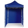 Nožnicový Party stan 2x2m ALU Standard 4ks plné bočnice farba Modrá