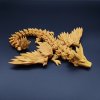 Krištáľový drak okrídlený - CrystalWing Dragon 37cm