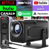 PROJEKTOR ANDROID TV WIFI 4K PRENOSNÝ SMART REPRODUKTOR 1920 X 1080