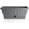 Bama Kvetináč plast tmavý popol 51,5 x 21,5 x 23 cm