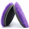 Leštiaci pad z ovčej vlny 125 mm na suchý zips, purpurový, na leštenie Kormax