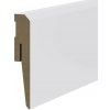 Soklová lišta MDF D2 biela 240 cm