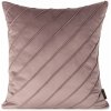 Takoy PREMIUM Obliečka na vankúš NALA zo zamatovej tkaniny s ozdobným geometrickým prešívaným vzorom-HF-452157 | 45 x 45 cm