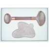 Sada na masáž tváre - valček a gua sha - Ruženín