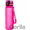 BAAGL Tritánová fľaša na pitie Logo ružová 500 ml